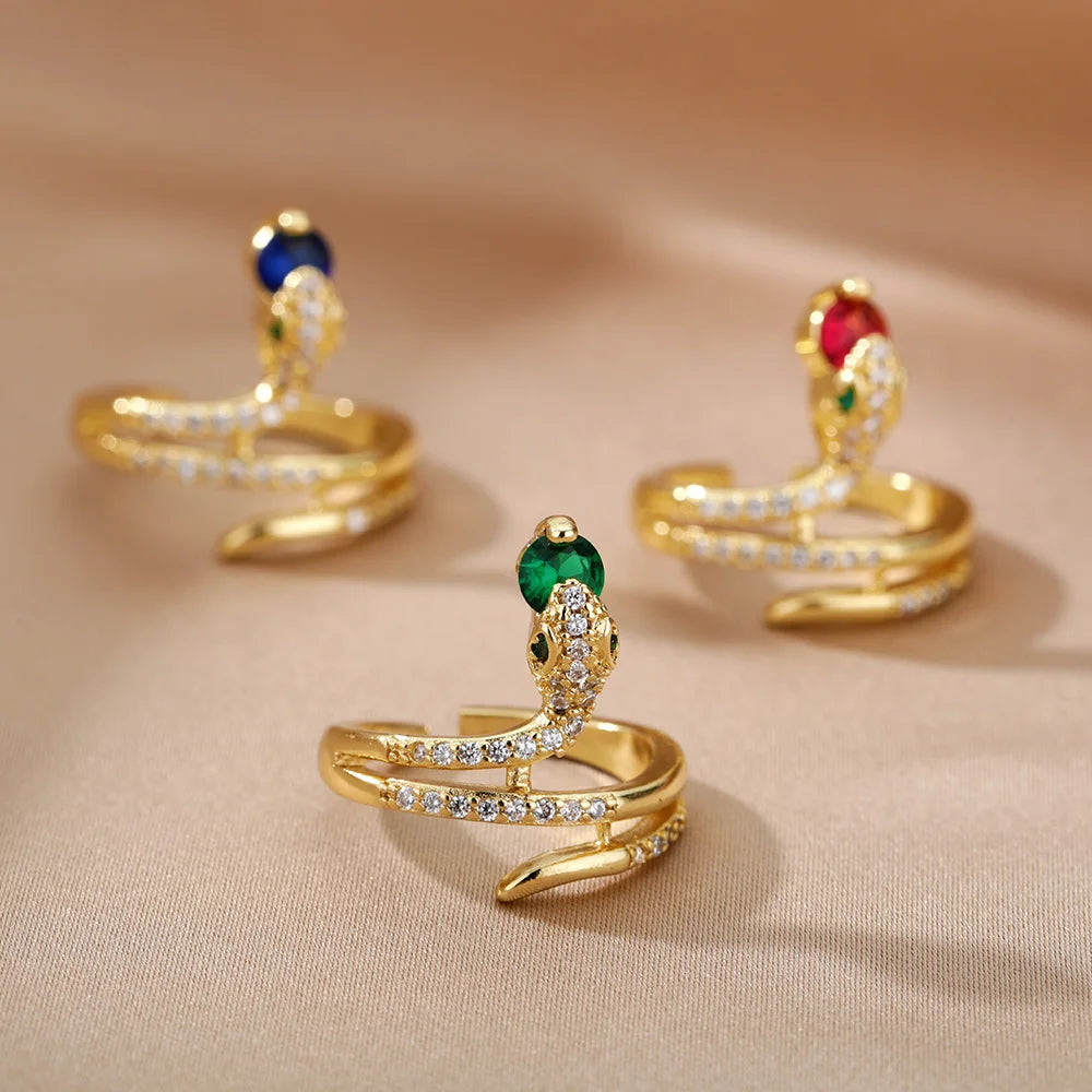 Aurelia Serpentina ring