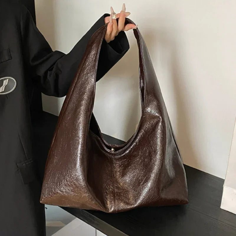 Grote capaciteit leren HOBO tas