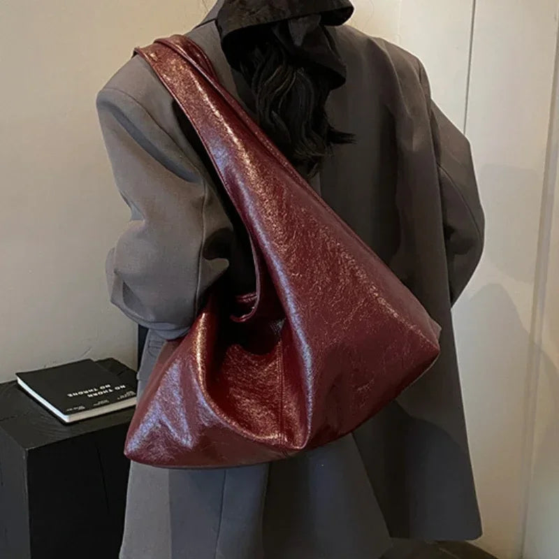 Grote capaciteit leren HOBO tas