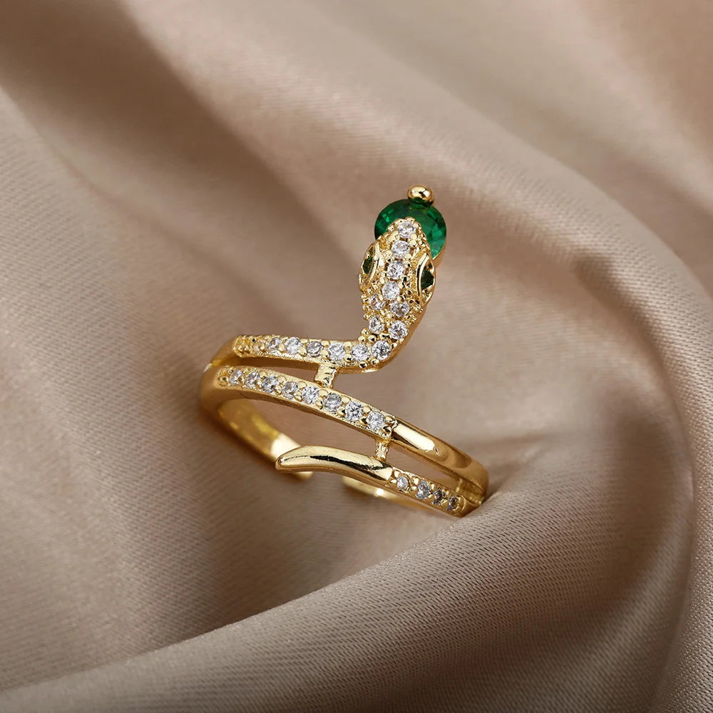 Aurelia Serpentina ring