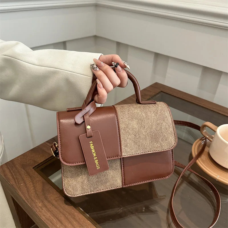 Snap Closure Tote Bag