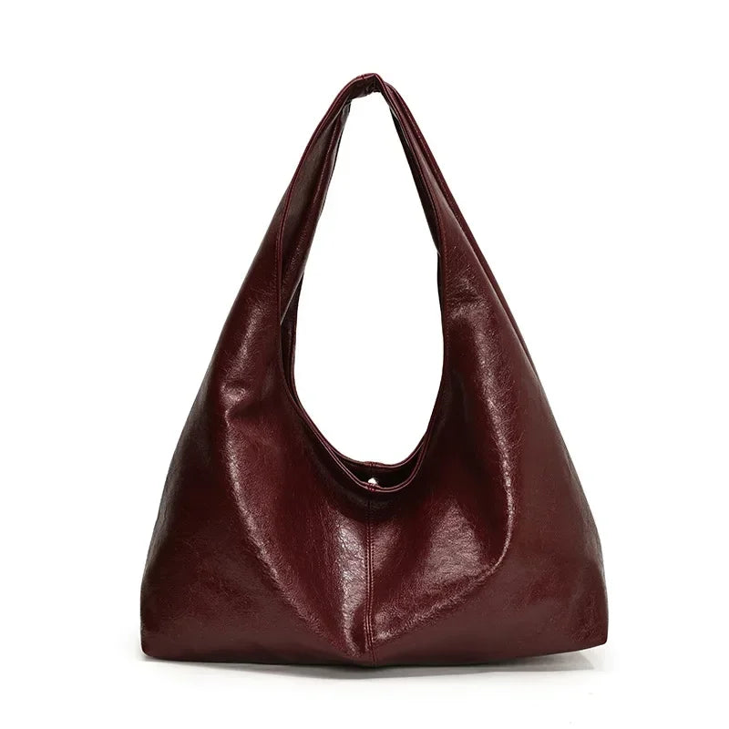 Grote capaciteit leren HOBO tas